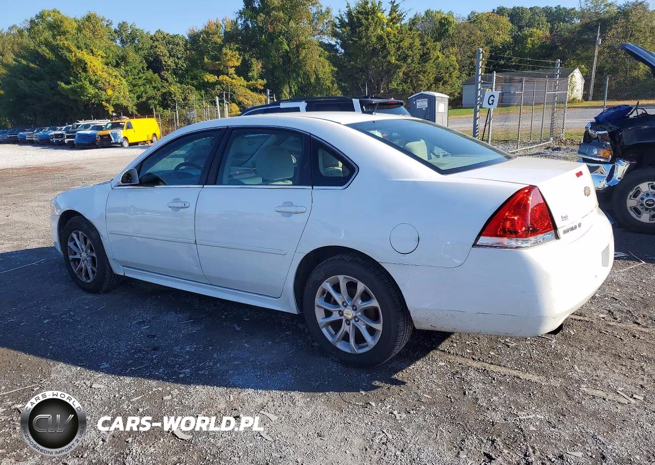 2015 Chevrolet Impala Limited Lt VIN:2G1WB5E32F1161606 - 2