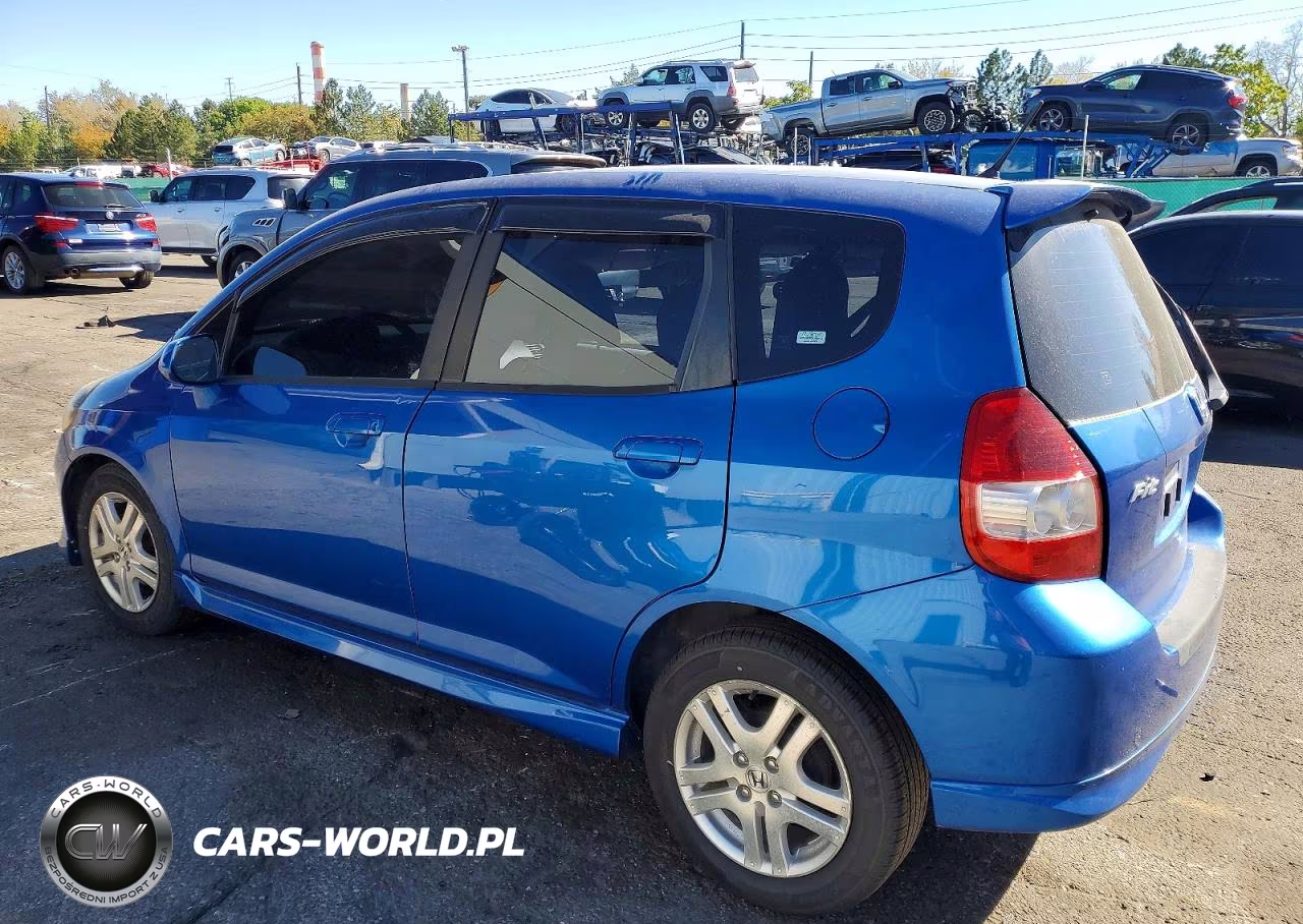 2007 Honda Fit S VIN:JHMGD38677S022698 - 2