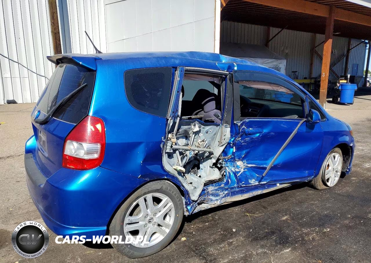 2007 Honda Fit S VIN:JHMGD38677S022698 - 3