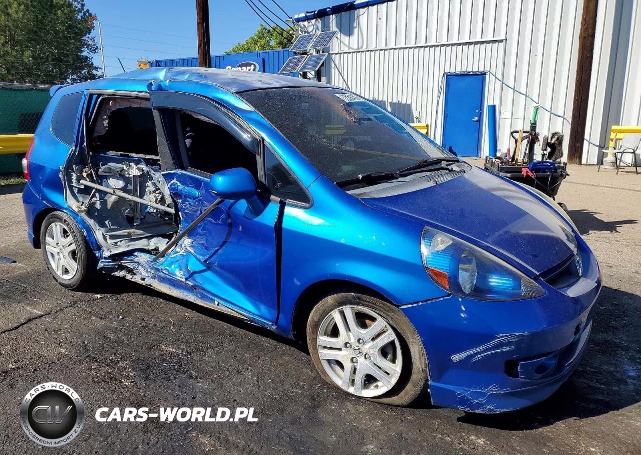 2007 Honda Fit S VIN:JHMGD38677S022698 - 4