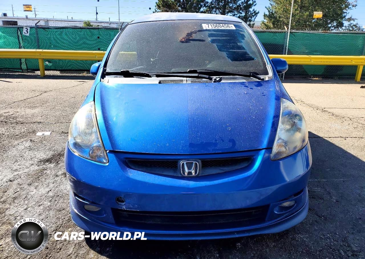 2007 Honda Fit S VIN:JHMGD38677S022698 - 5