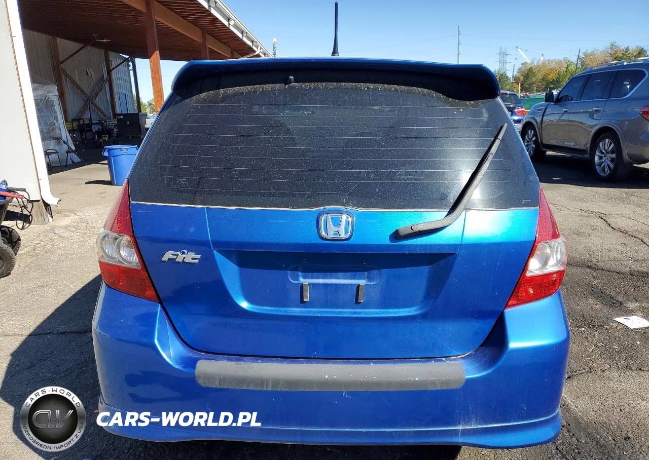 2007 Honda Fit S VIN:JHMGD38677S022698 - 6