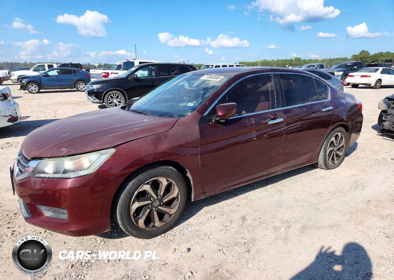 2013 Honda Accord Lx VIN:1HGCR2F39DA047657 - 1