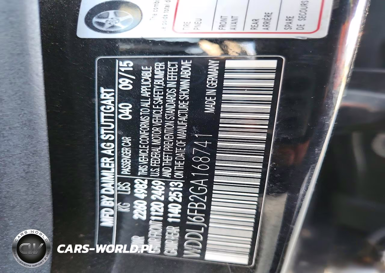 2016 Mercedes-Benz Cls 400 VIN:WDDLJ6FB2GA168741 - 12