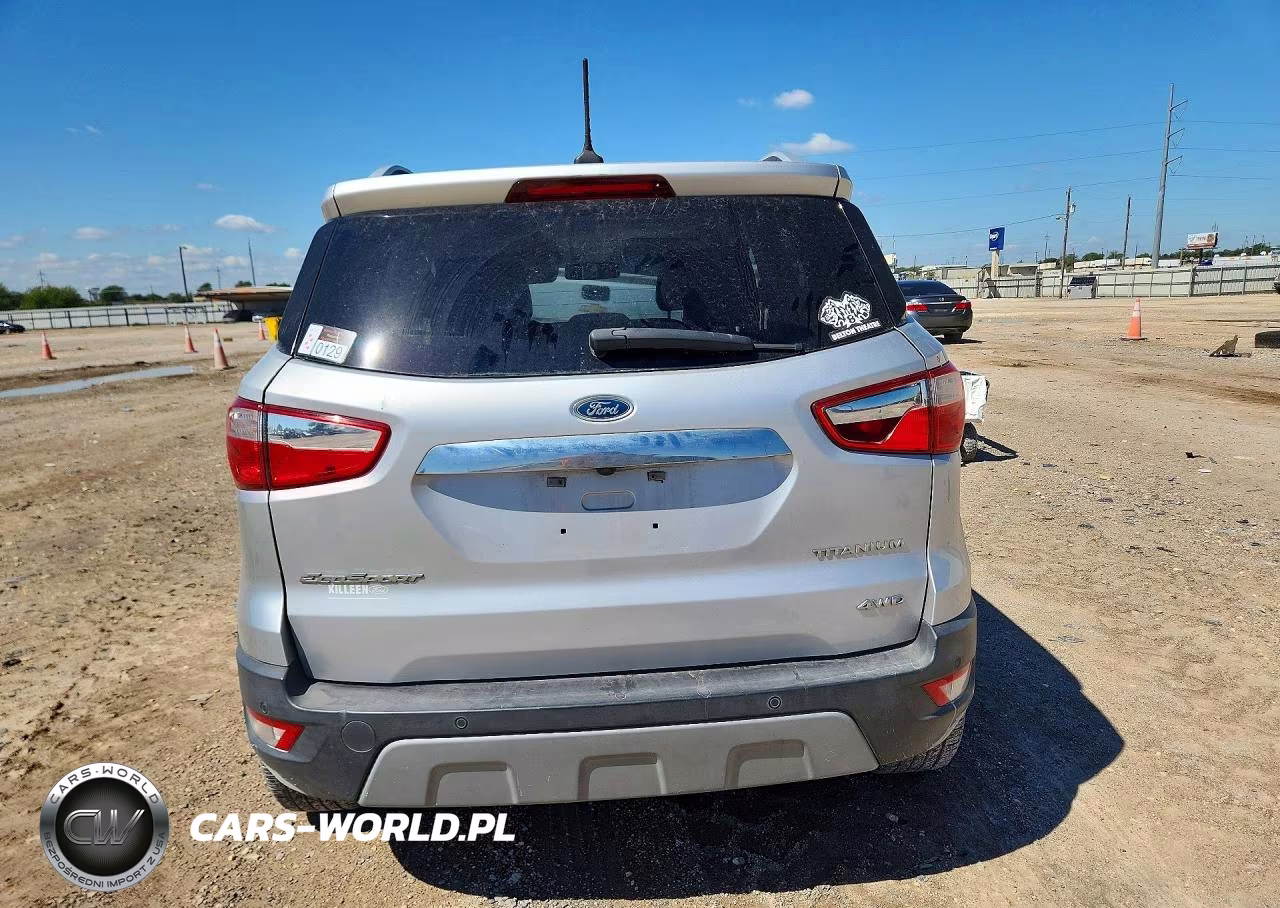 2020 Ford Ecosport Titanium VIN:MAJ6S3KL8LC328546 - 6