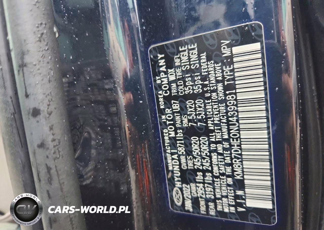 2022 Hyundai Palisade Calligraphy VIN:KM8R7DHE0NU439981 - 14
