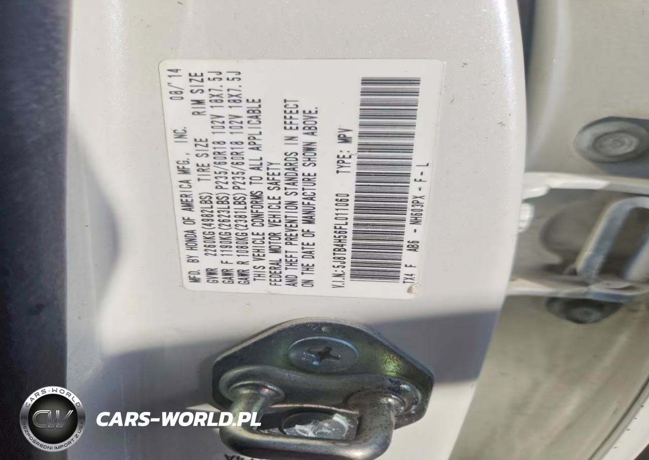 2015 Acura Rdx Technology VIN:5J8TB4H56FL011060 - 12