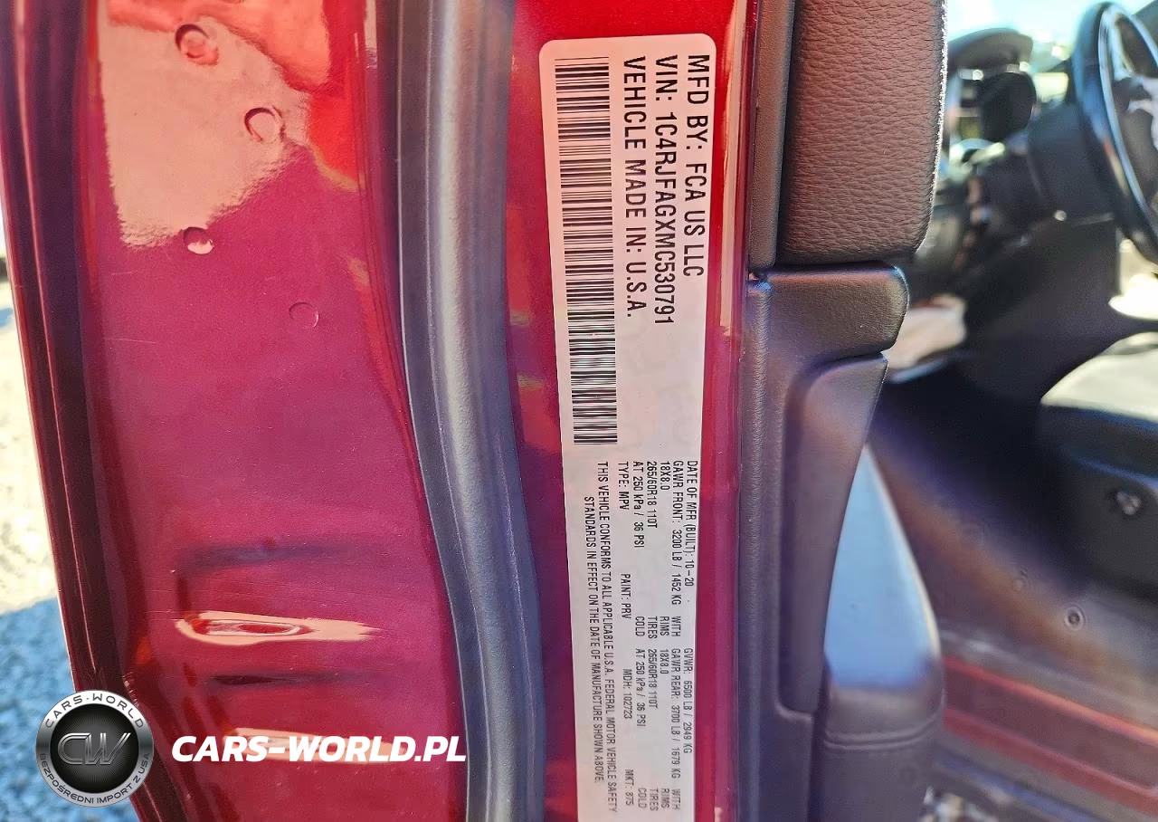 2021 Jeep Grand Cherokee Laredo VIN:1C4RJFAGXMC530791 - 13