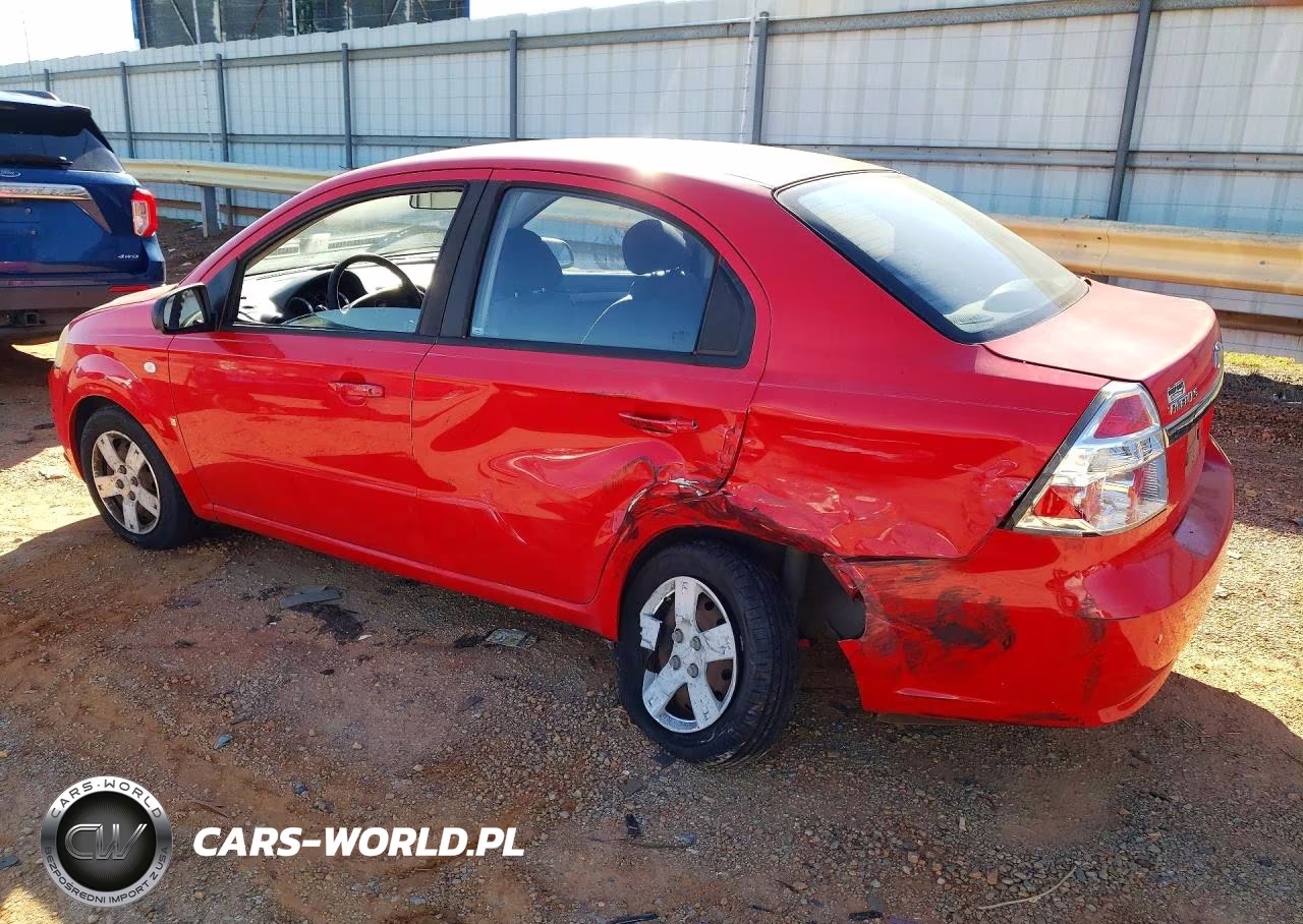2008 Chevrolet Aveo Ls VIN:KL1TD56608B274199 - 2