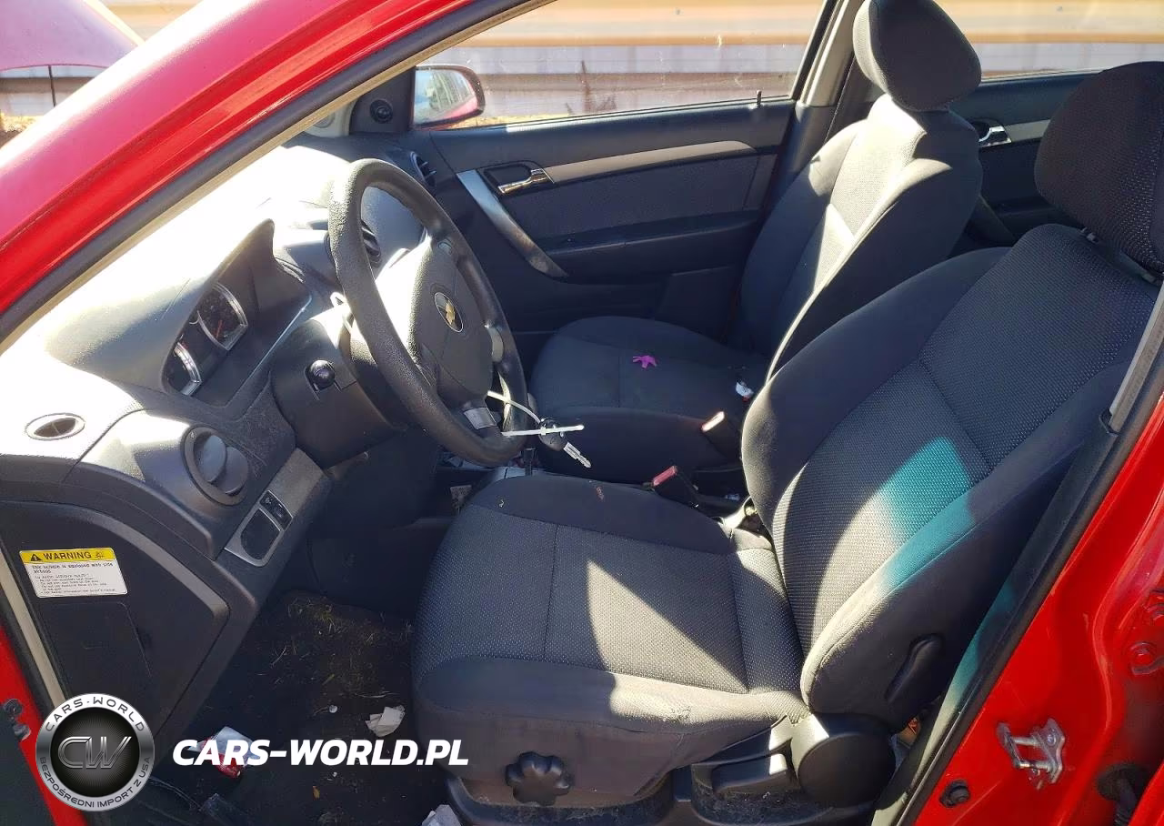 2008 Chevrolet Aveo Ls VIN:KL1TD56608B274199 - 7