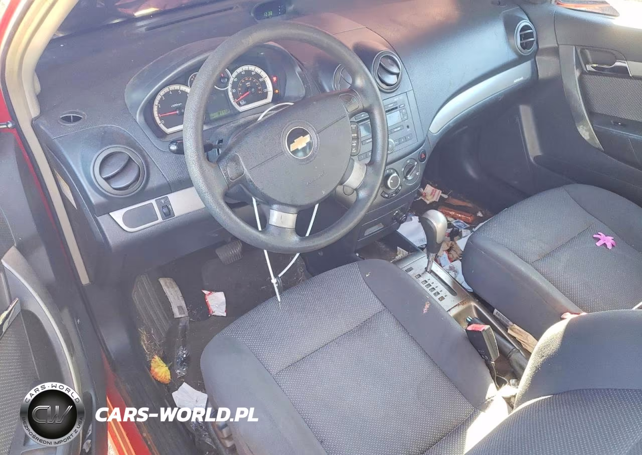 2008 Chevrolet Aveo Ls VIN:KL1TD56608B274199 - 8