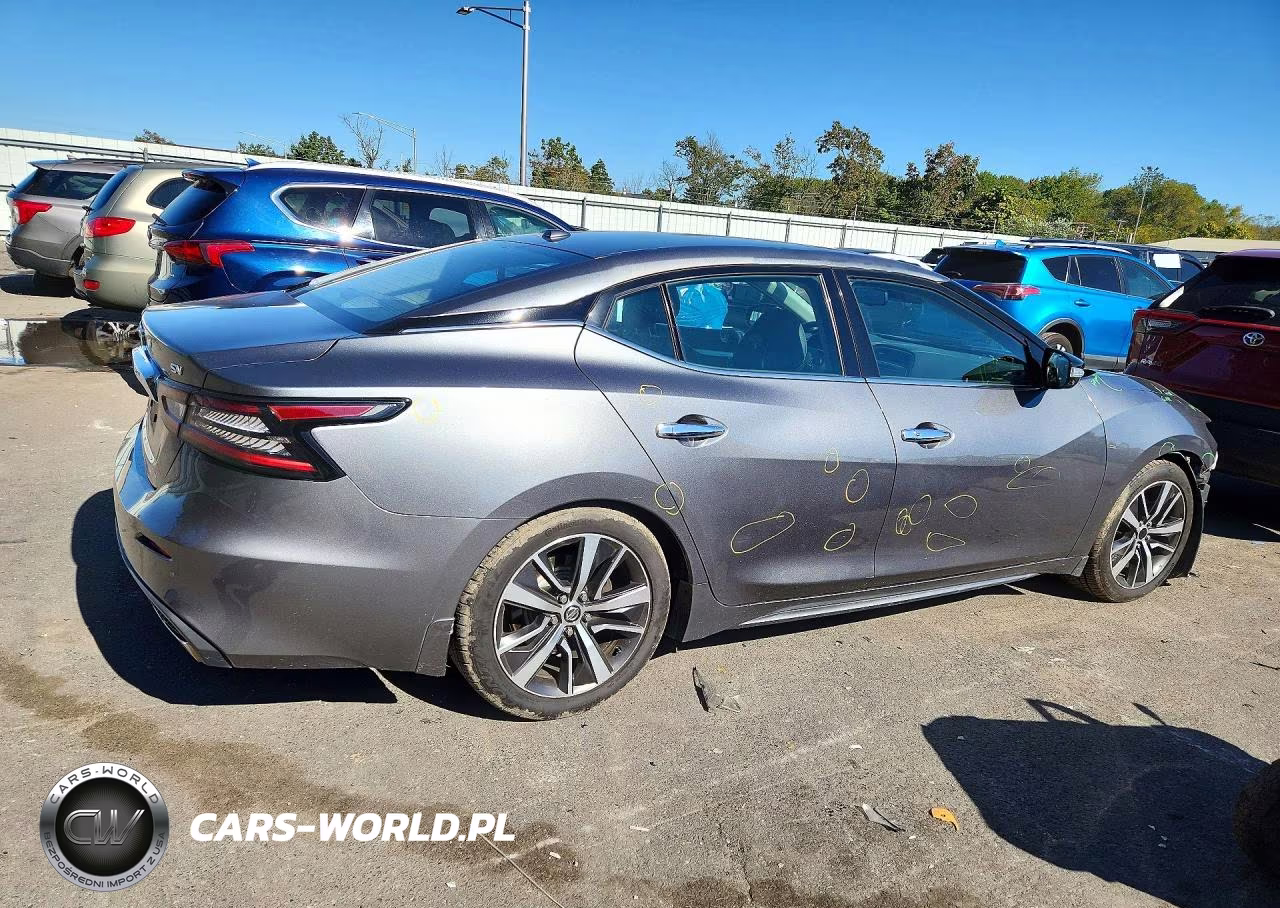 2020 Nissan Maxima Sv VIN:1N4AA6CV6LC371247 - 3