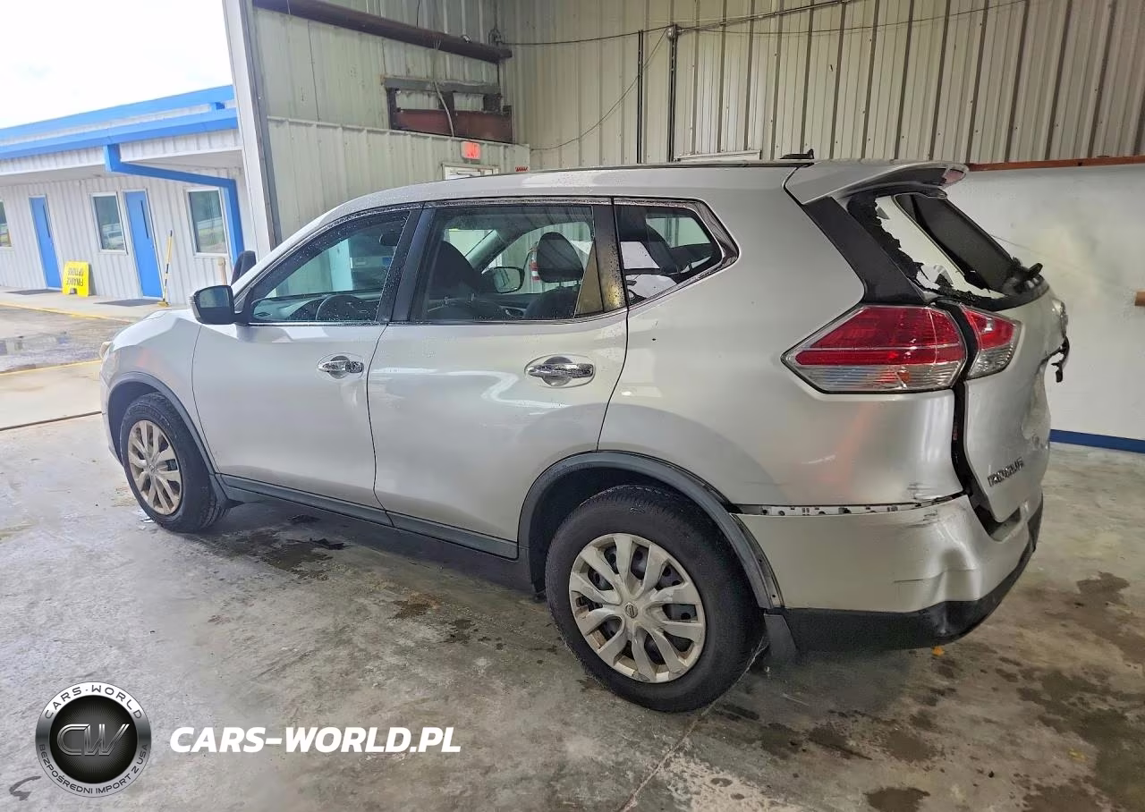 2015 Nissan Rogue S VIN:KNMAT2MTXFP530469 - 2