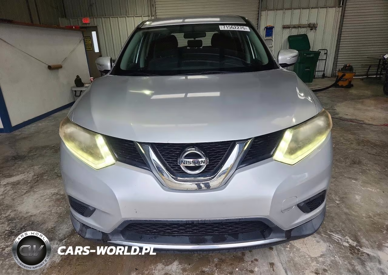 2015 Nissan Rogue S VIN:KNMAT2MTXFP530469 - 5