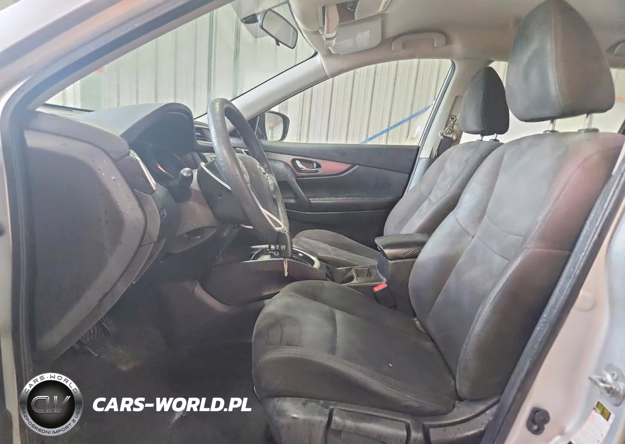 2015 Nissan Rogue S VIN:KNMAT2MTXFP530469 - 7