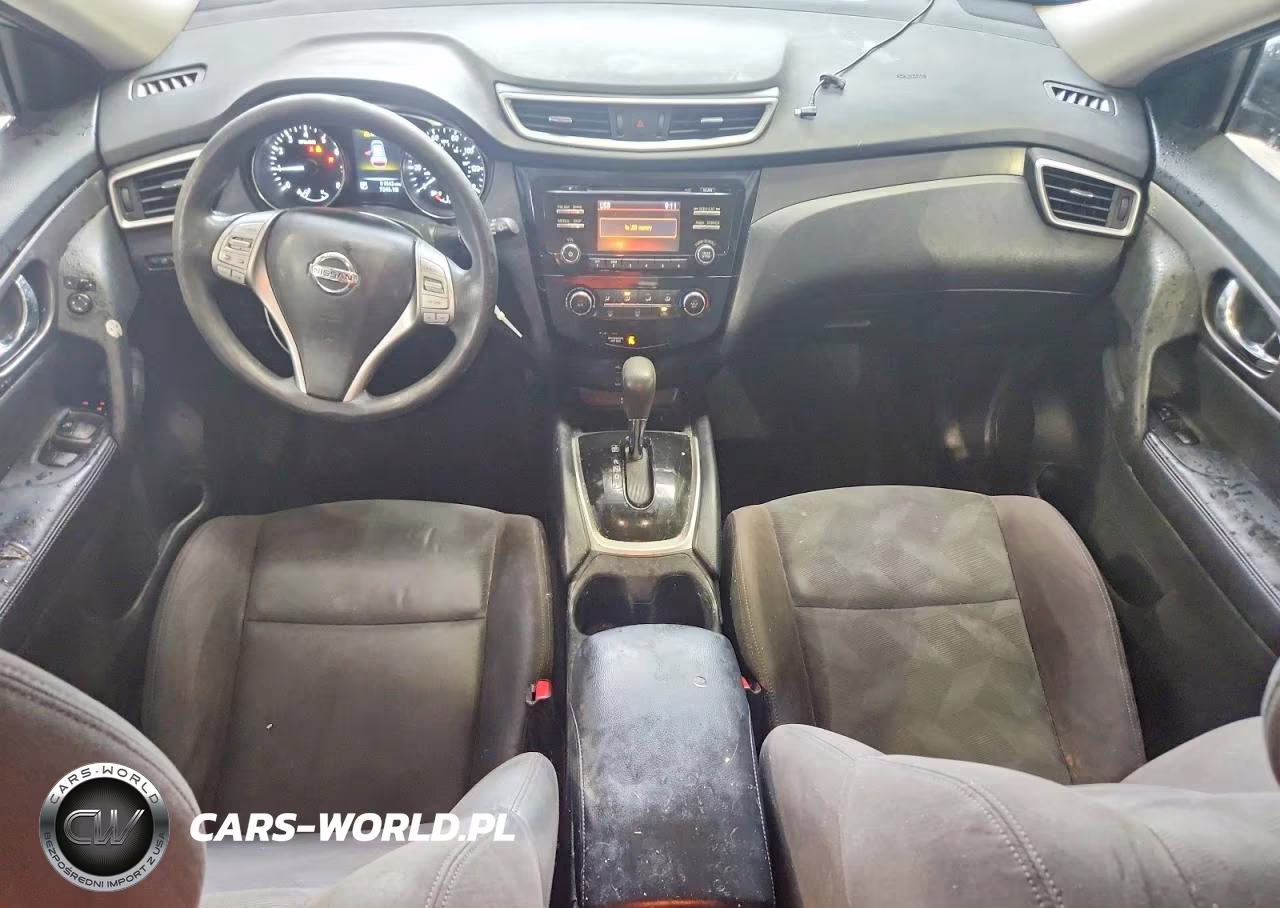 2015 Nissan Rogue S VIN:KNMAT2MTXFP530469 - 8