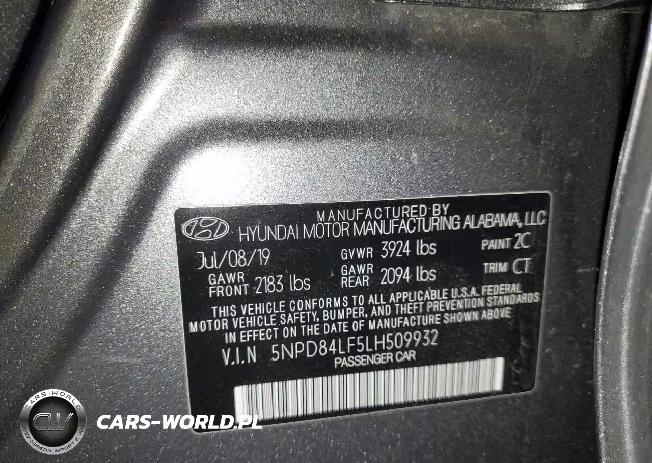 2020 Hyundai Elantra Sel VIN:5NPD84LF5LH509932 - 12