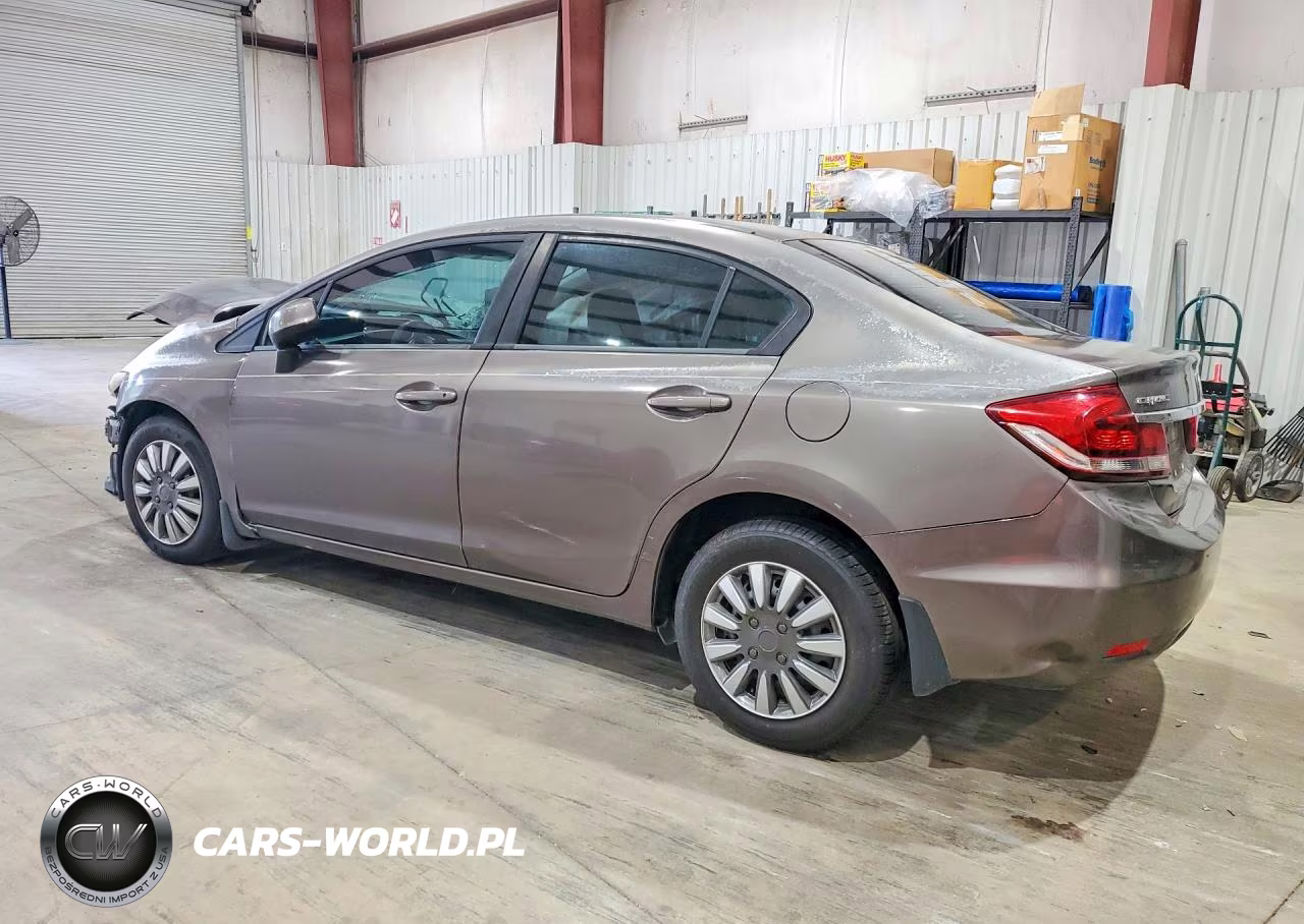 2013 Honda Civic Lx VIN:2HGFB2F50DH571865 - 2