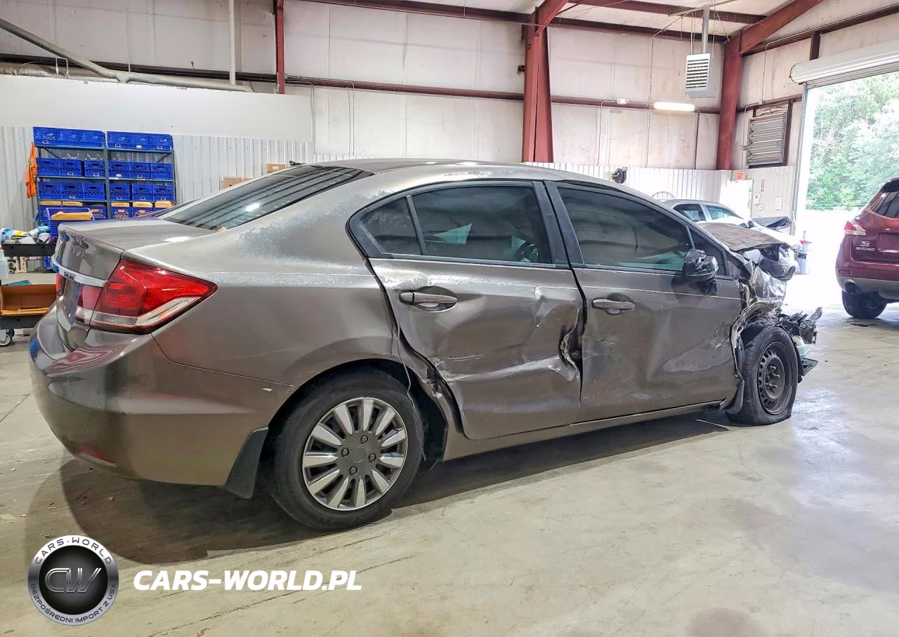 2013 Honda Civic Lx VIN:2HGFB2F50DH571865 - 3