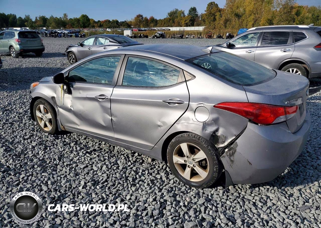2012 Hyundai Elantra Gls VIN:KMHDH4AE0CU384978 - 2