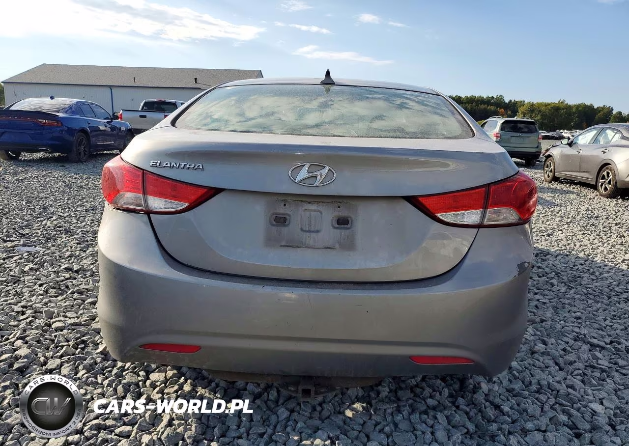 2012 Hyundai Elantra Gls VIN:KMHDH4AE0CU384978 - 6