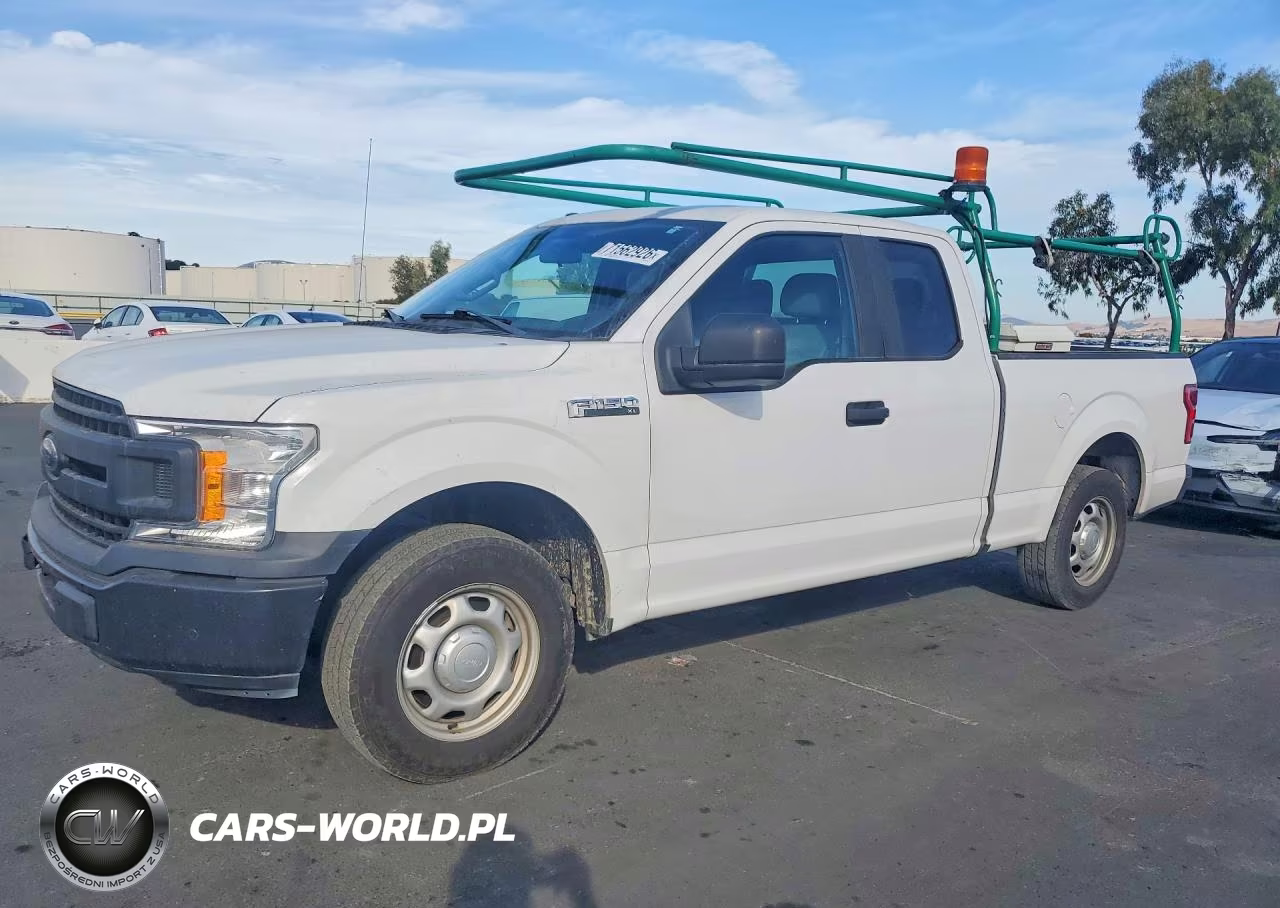 2019 Ford F150 Super Cab VIN:1FTEX1CP5KKD76488 - 1