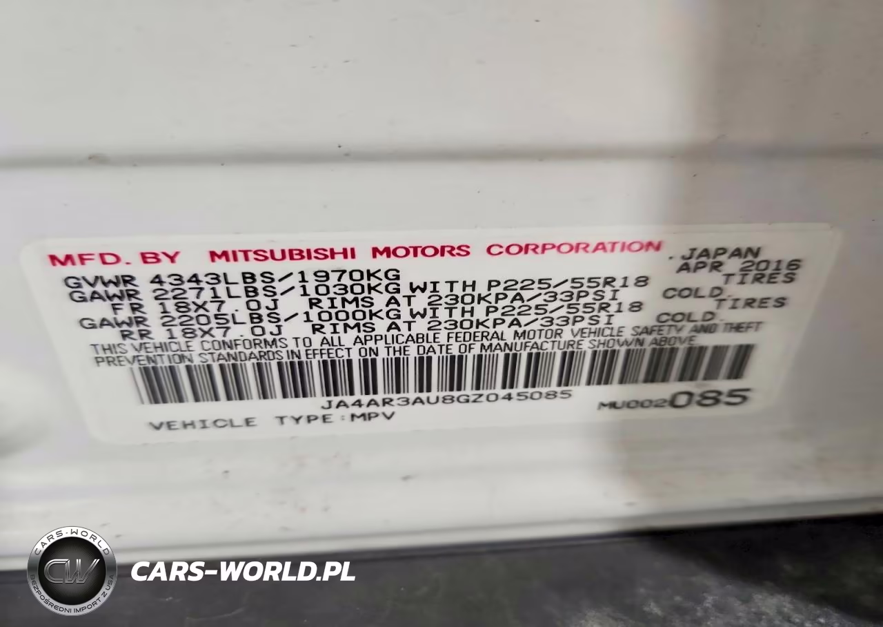 2016 Mitsubishi Outlander Sport Es VIN:JA4AR3AU8GZ045085 - 13