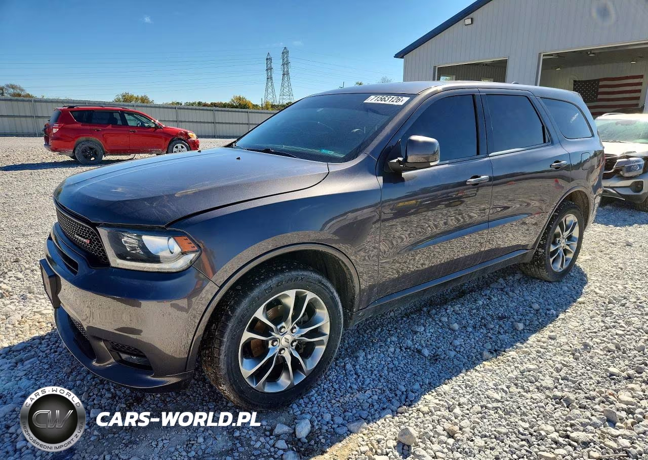 2019 Dodge Durango Gt VIN:1C4RDJDGXKC770507 - 1