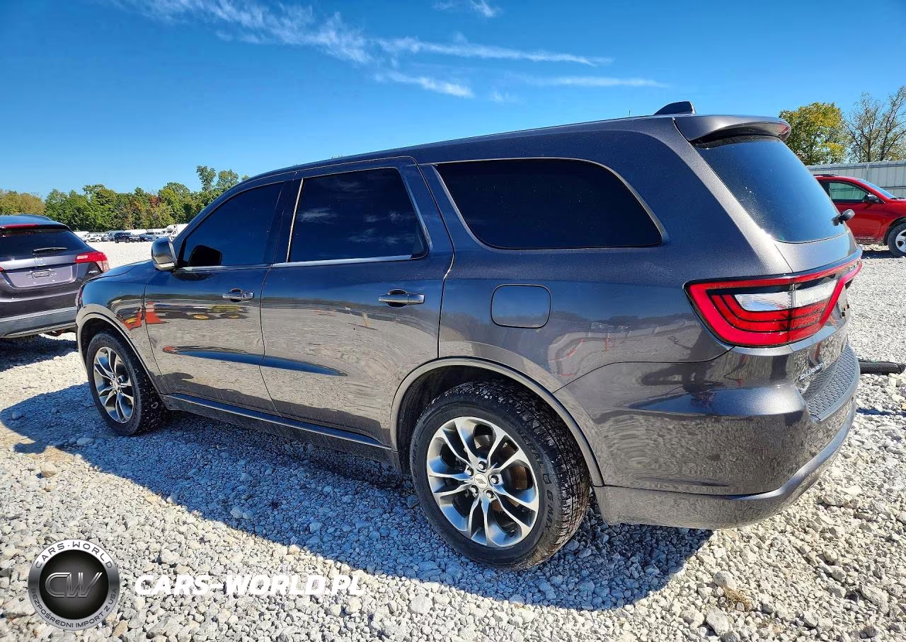 2019 Dodge Durango Gt VIN:1C4RDJDGXKC770507 - 2