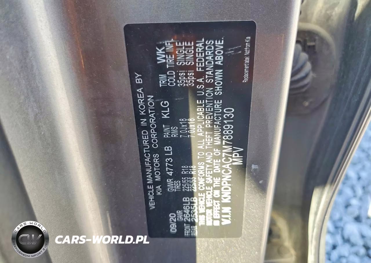 2021 Kia Sportage Ex VIN:KNDPNCAC7M7889130 - 13
