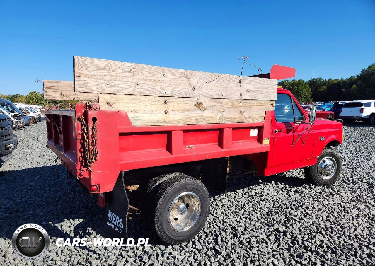 1996 Ford F350 Super Duty Dump Truck VIN:1FDKF37H9TEA52315 - 3