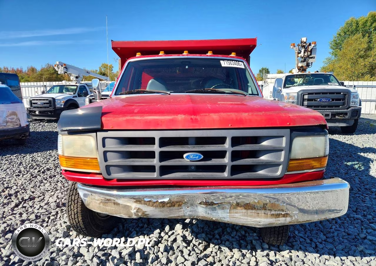 1996 Ford F350 Super Duty Dump Truck VIN:1FDKF37H9TEA52315 - 5