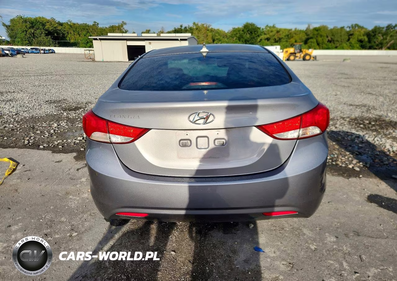 2011 Hyundai Elantra Gls VIN:KMHDH4AE1BU093775 - 6