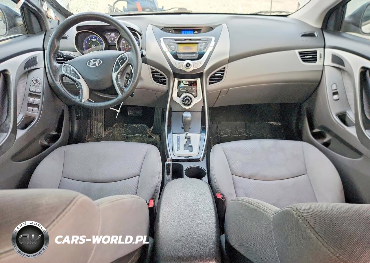 2011 Hyundai Elantra Gls VIN:KMHDH4AE1BU093775 - 8