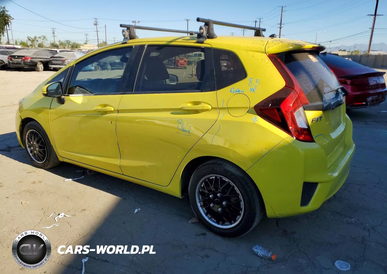 2017 Honda Fit Lx VIN:JHMGK5H56HS002582 - 2