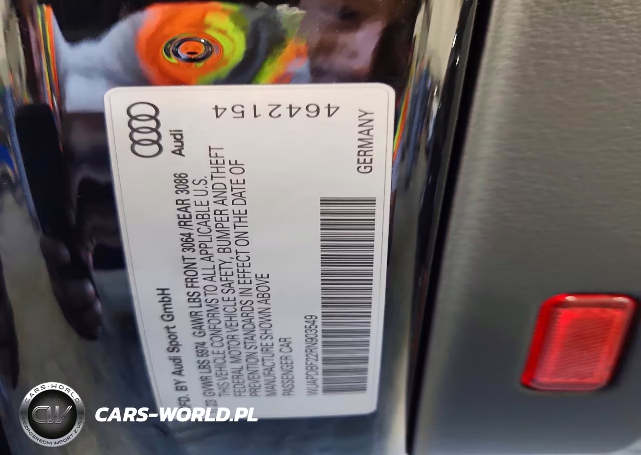 2024 Audi Rs7 VIN:WUAPDBF22RN903549 - 12
