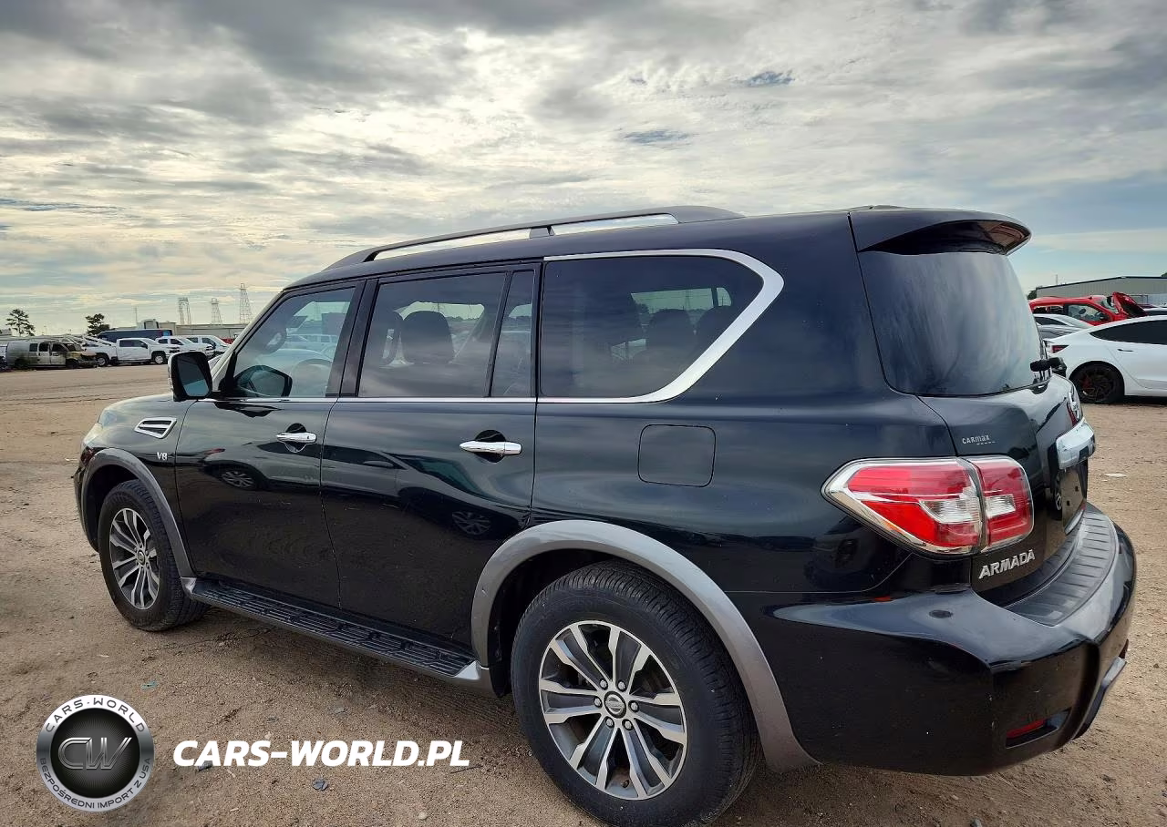 2018 Nissan Armada Sl VIN:JN8AY2ND6J9055090 - 2