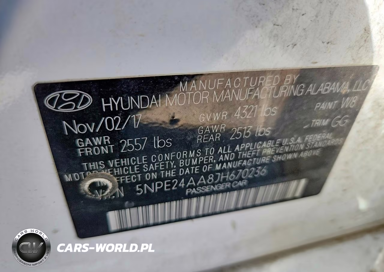 2018 Hyundai Sonata Eco VIN:5NPE24AA8JH670236 - 12