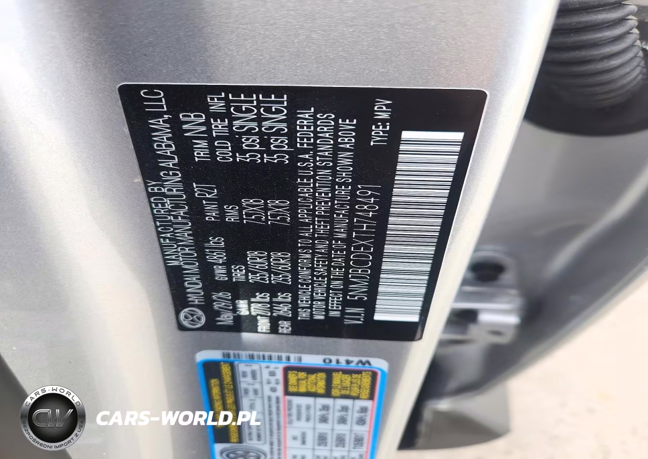 2026 Hyundai Tucson Sel VIN:5NMJBCDEXTH748491 - 13