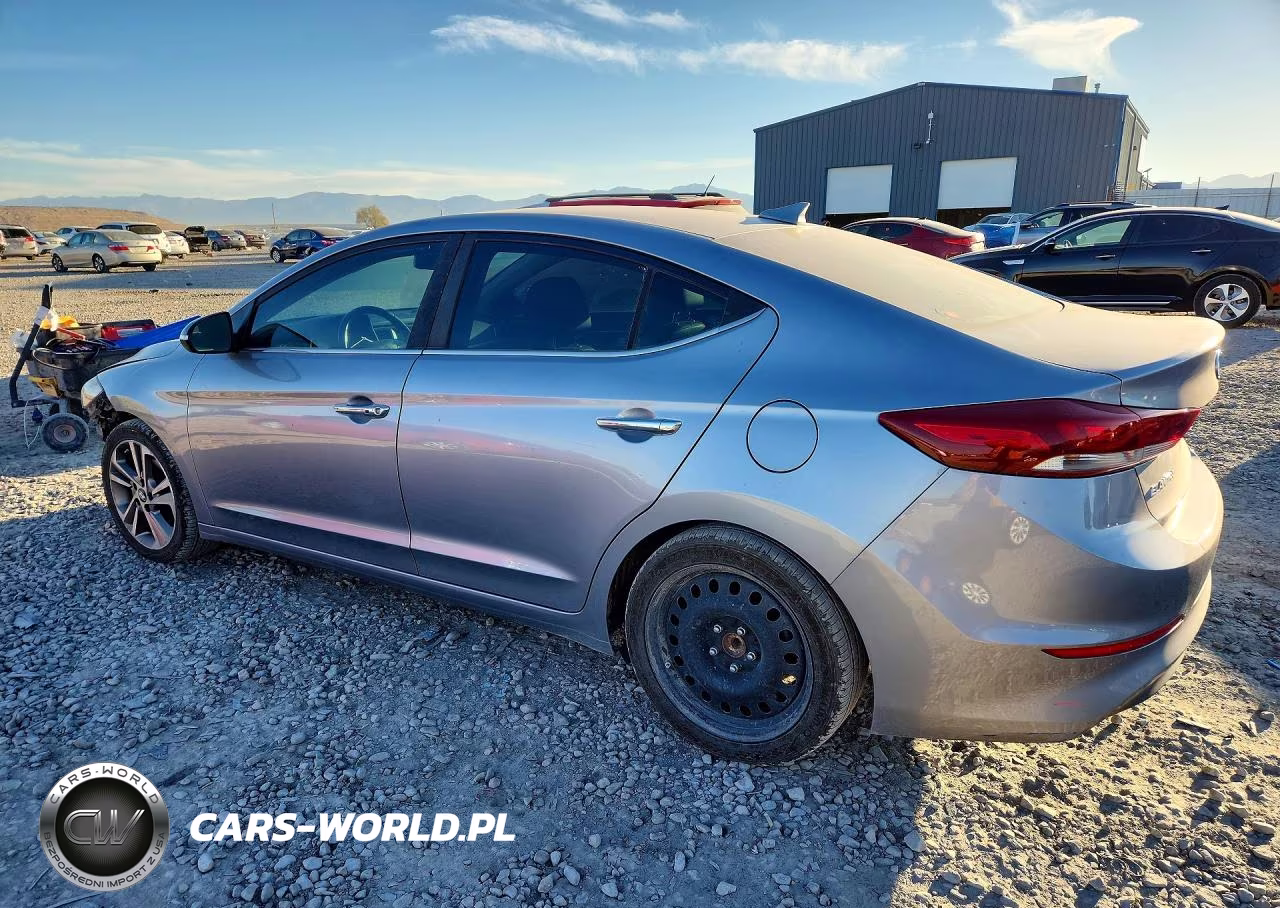2017 Hyundai Elantra Limited VIN:5NPD84LF4HH009543 - 2