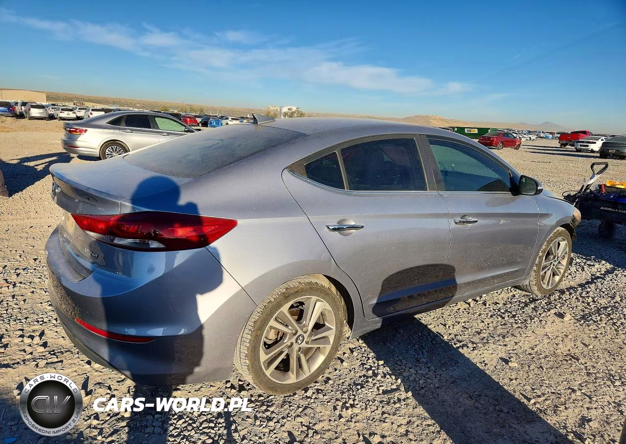 2017 Hyundai Elantra Limited VIN:5NPD84LF4HH009543 - 3