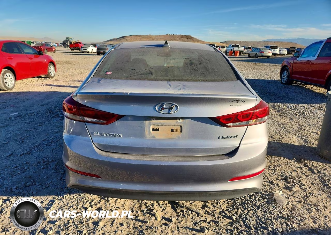 2017 Hyundai Elantra Limited VIN:5NPD84LF4HH009543 - 6