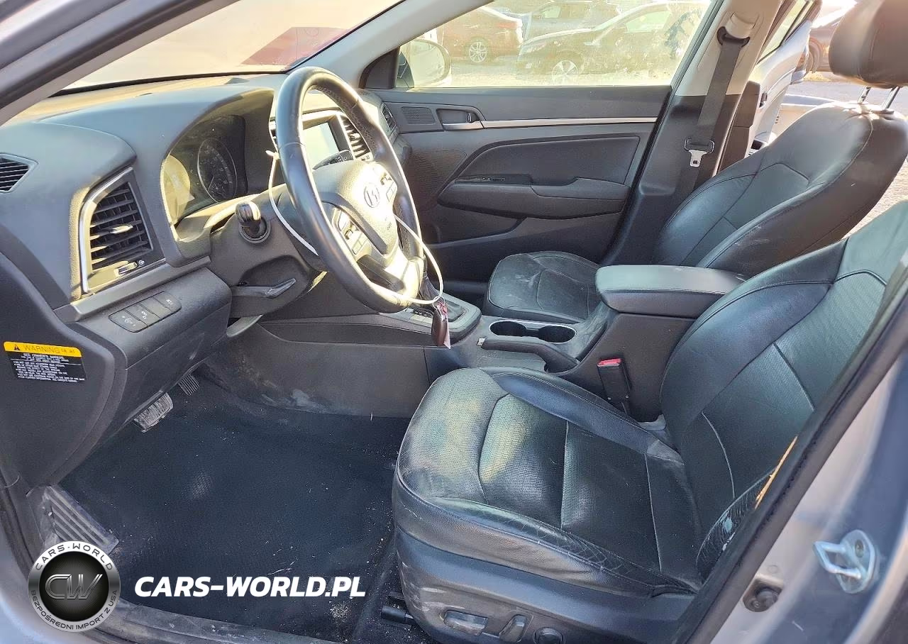 2017 Hyundai Elantra Limited VIN:5NPD84LF4HH009543 - 7