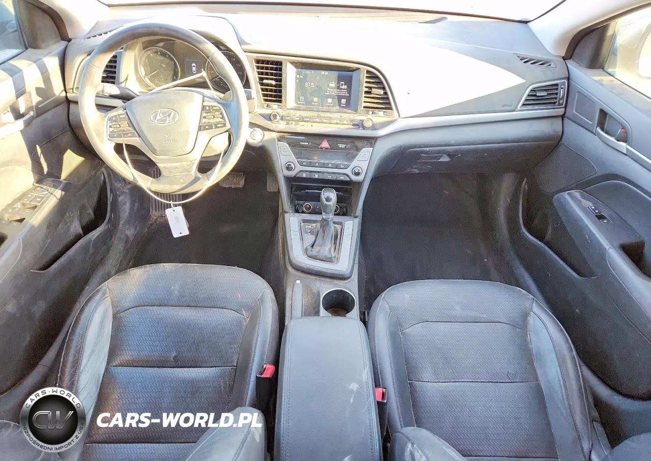 2017 Hyundai Elantra Limited VIN:5NPD84LF4HH009543 - 8
