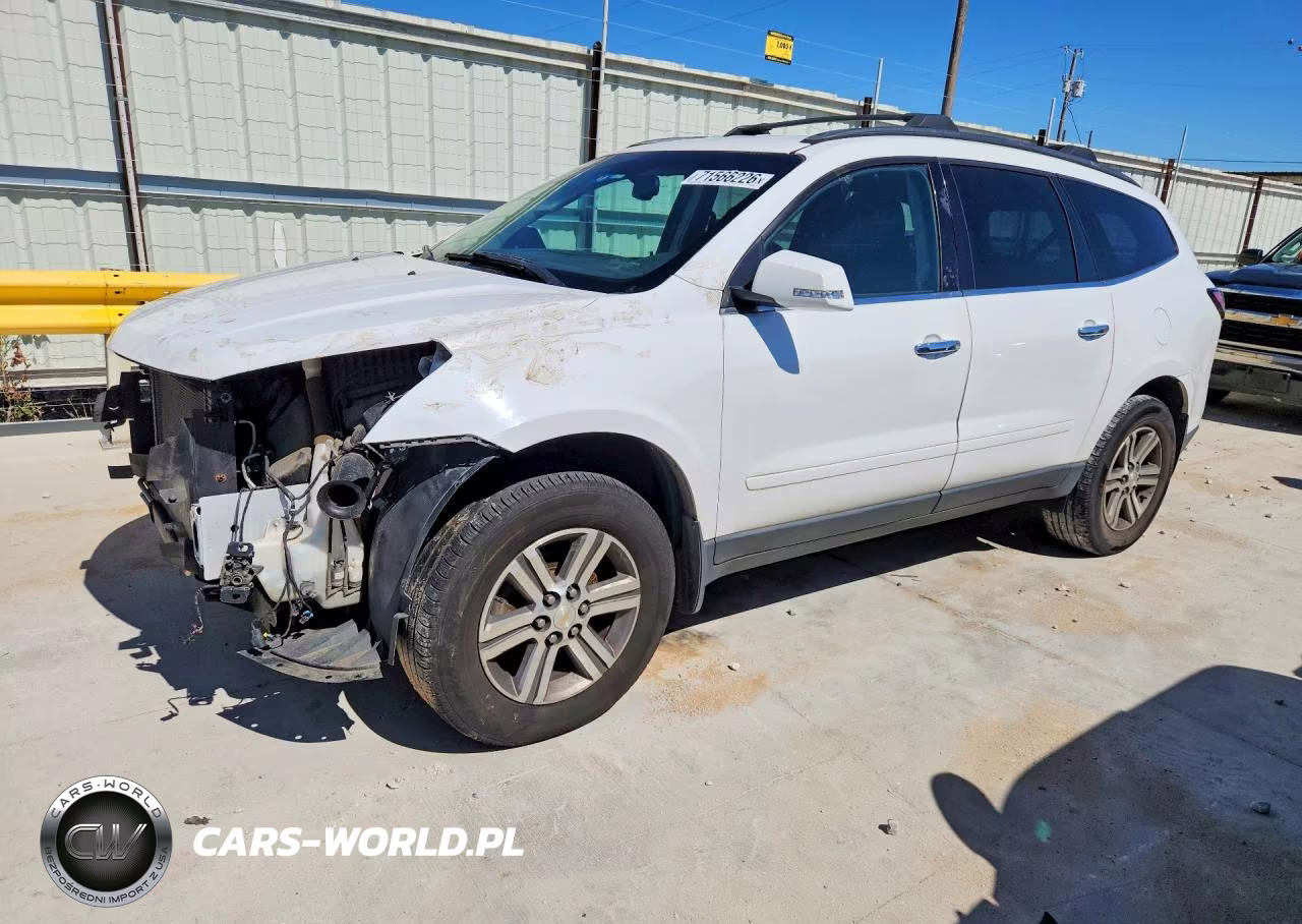 2017 Chevrolet Traverse Lt VIN:1GNKVHKD3HJ143045 - 1