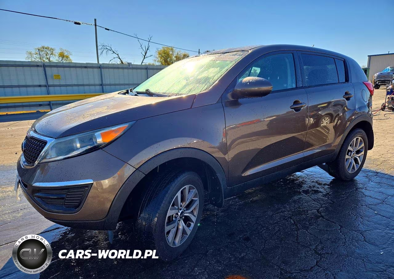 2014 Kia Sportage Lx VIN:KNDPB3AC8E7603456 - 1