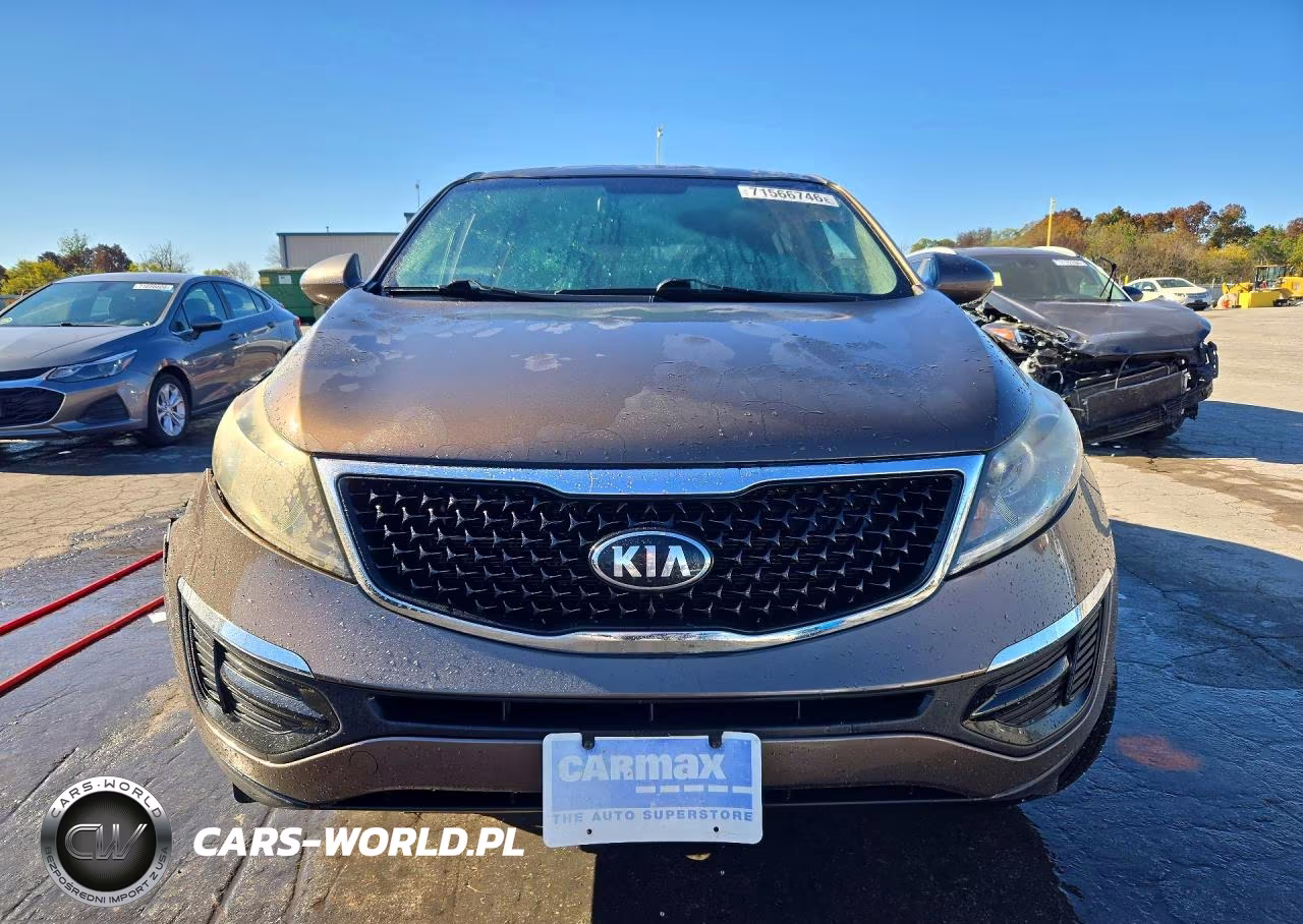 2014 Kia Sportage Lx VIN:KNDPB3AC8E7603456 - 5