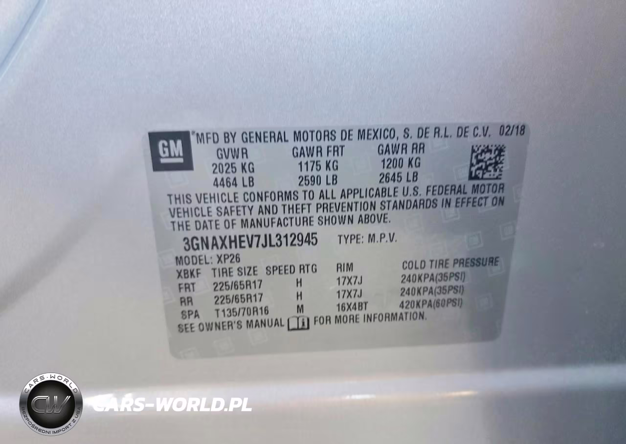 2018 Chevrolet Equinox Ls VIN:3GNAXHEV7JL312945 - 14