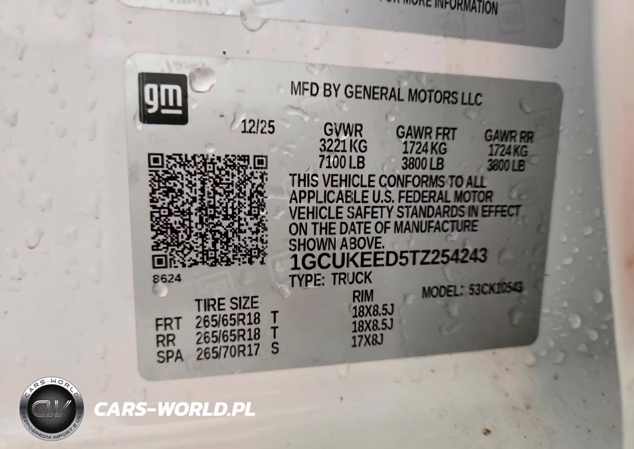 2026 Chevrolet Silverado K1500 Rst VIN:1GCUKEED5TZ254243 - 12