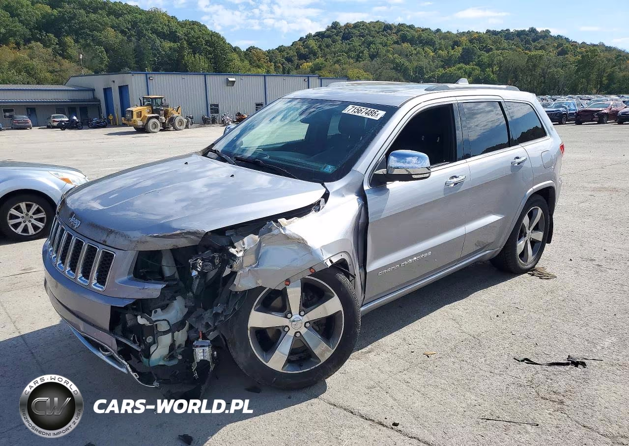 2015 Jeep Grand Cherokee Overland VIN:1C4RJFCGXFC726942 - 1
